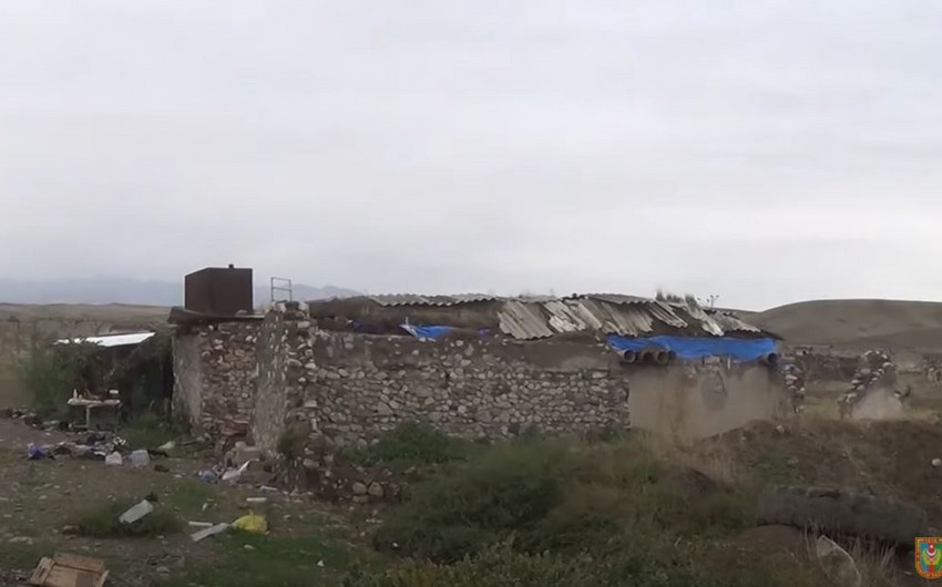 Video recording of Shaybey village liberated from occupation