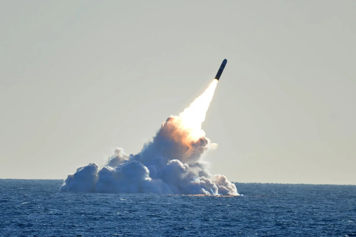 ВМС США провели испытание ракеты Trident II без боевой части