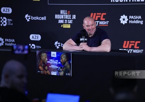 UFC prezidenti: Azərbaycandan çox gözəl hisslərlə qayıdacağam