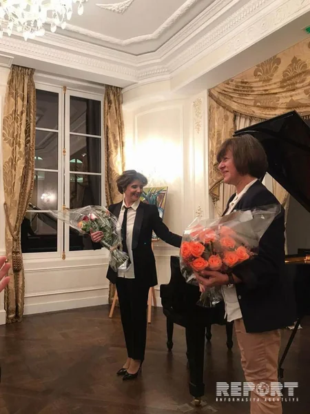 Parisdə Azərbaycanda qadınlara səsvermə hüququnun verilməsinin yüzilliyi münasibətilə tədbir keçirilib - FOTO