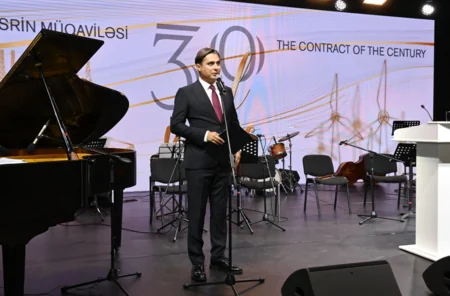 “Əsrin müqaviləsi”nin 30 illiyi və Neftçilər Günü peşə bayramı münasibətilə tədbir keçirilib