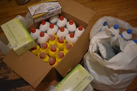 International Organization for Migration donates disinfectants to shelters in Azerbaijan