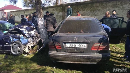 Lənkəranda yol qəzası olub, xəsarət alanlar var
