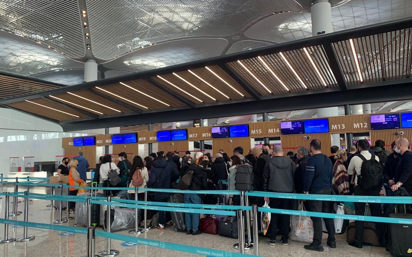 İstanbul aeroportundan uçuşlara başlanılıb