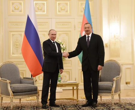 Ilham Aliyev met with Vladimir Putin