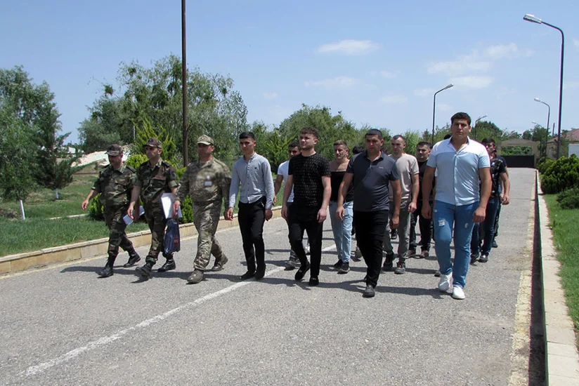 Hərbi vəzifəlilər ilə növbəti təlim toplanışı keçirilir