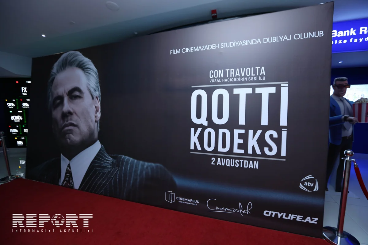 “Qotti kodeksi” filmi “CinemaPlus”da nümayiş olunub - FOTO - VİDEO