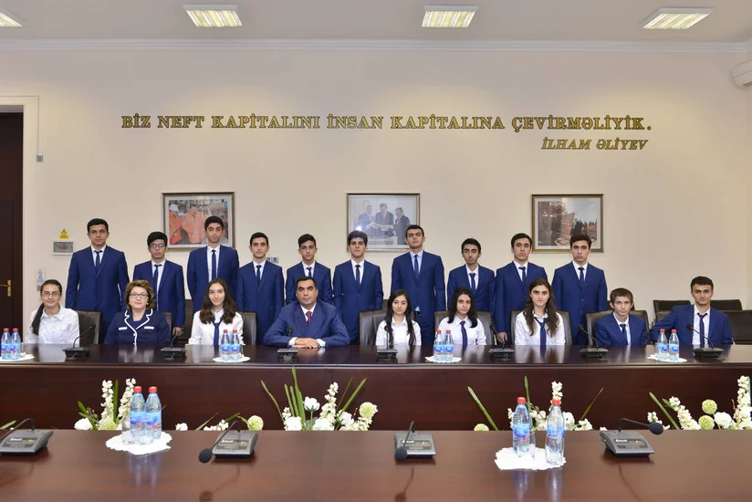 Elmar Gasimov met with Presidential scholars