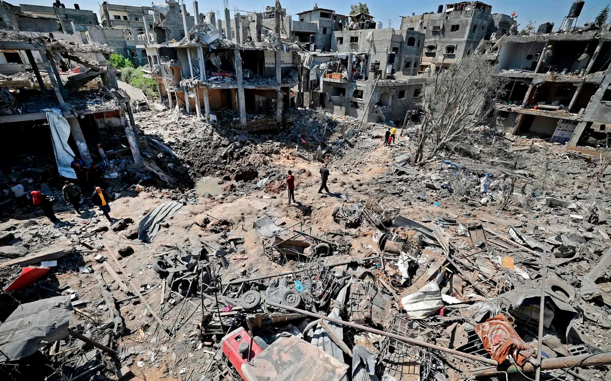 Satellite images show 30% of Gaza destroyed, UN centre says