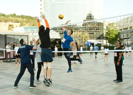 AVF “Heydər Əliyev 100. Voleybola dəstək marafonu” keçirib