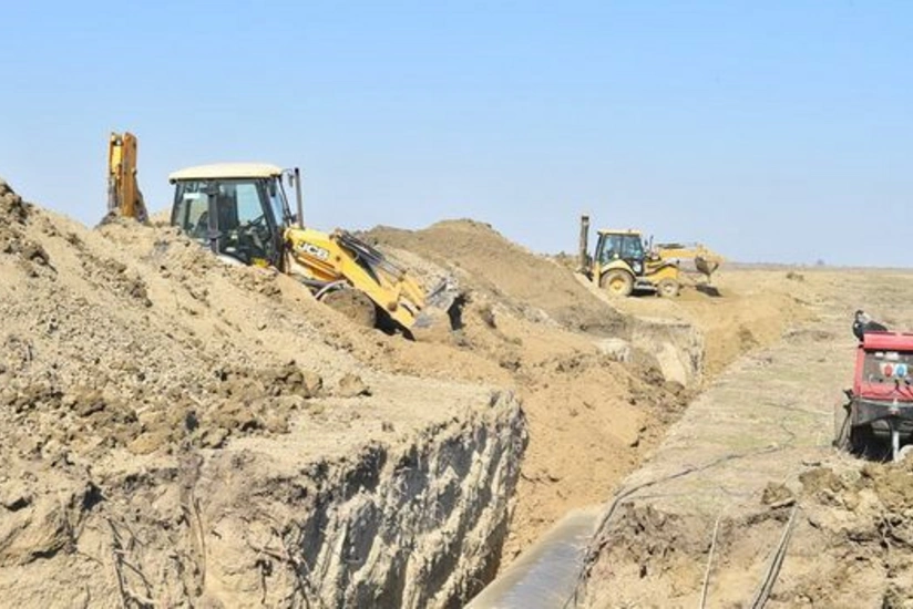 Tovuzda yeni sugötürücü qurğu tikilir