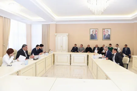 Gənclər və idman naziri Sumqayıtda vətəndaşları qəbul edib