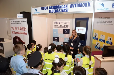 Azərbaycan Avtomobil Federasiyası XII Azərbaycan Beynəlxalq Təhsil Sərgisində iştirak edir
