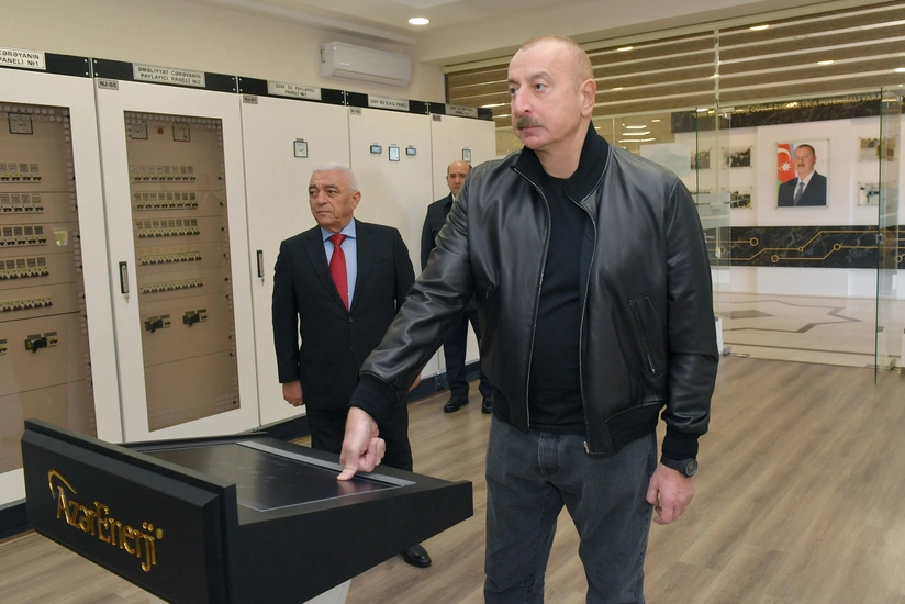 Ilham Aliyev, Mehriban Aliyeva attend inauguration of Aghdam junction substation