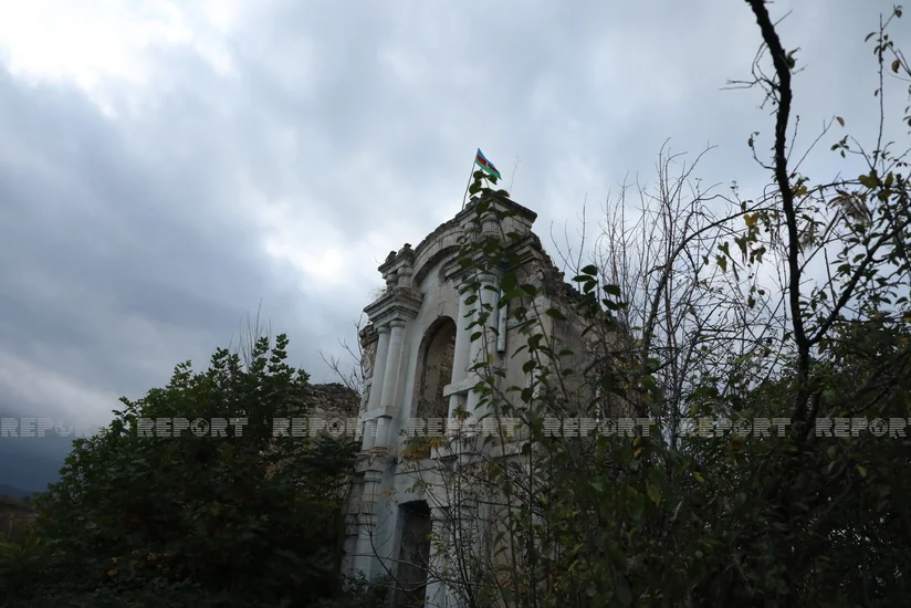 Ermənilərin Cəbrayıl və Füzulidə məhv etdiyi evlər, abidələr, məscidlər