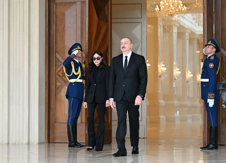 Official welcome ceremony held for President of Germany in Baku