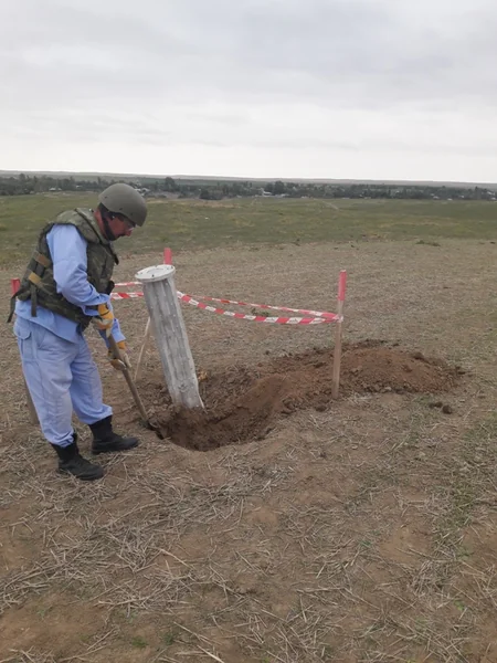 Cəbhəyanı ərazilərdə partlamış mərmi qalıqları aşkar olunub