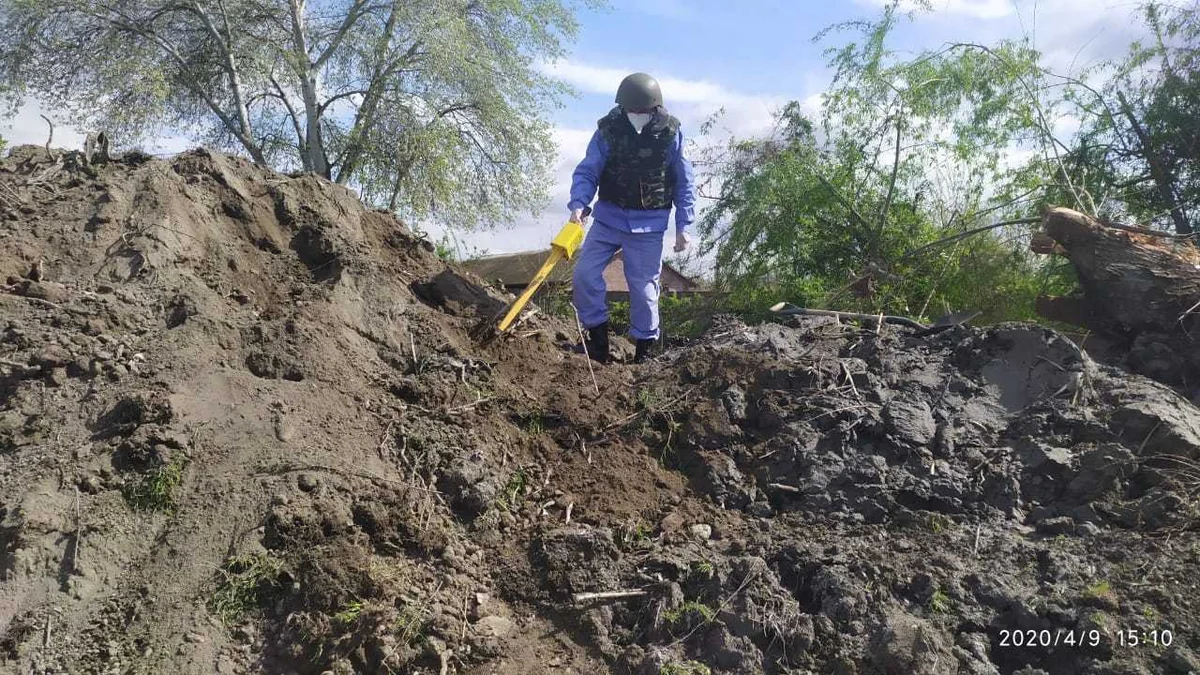 Ucarda əl qumbarası tapıldı