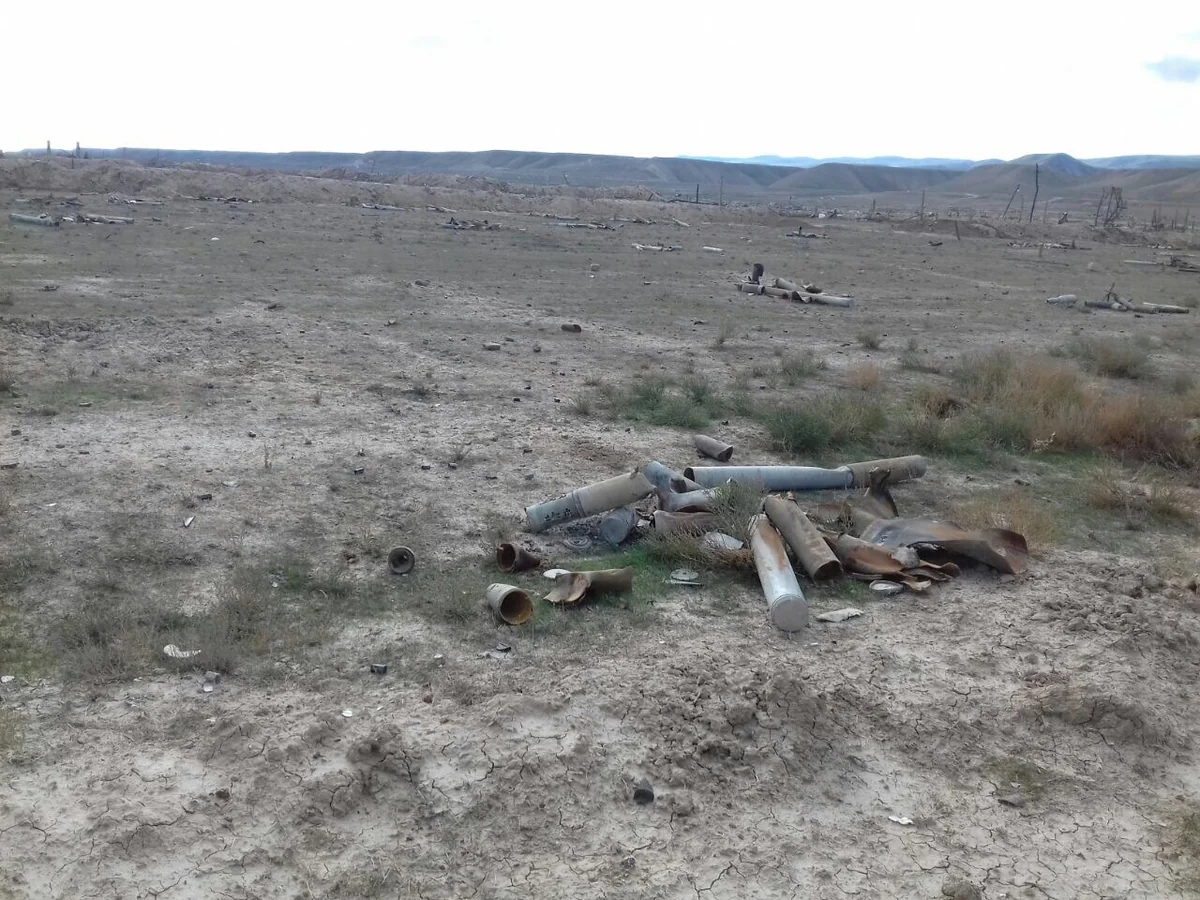 Xızıda 102 ədəd partlamamış hərbi sursat aşkar edilib