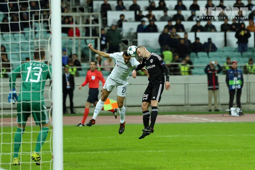 Qarabağ - Çelsi matçı maraqlı anlarla yadda qalıb - FOTOREPORTAJ