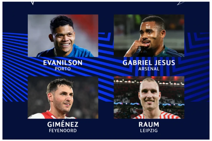 Çempionlar Liqasında həftənin ən yaxşı oyunçusu adına namizədlər müəyyənləşib