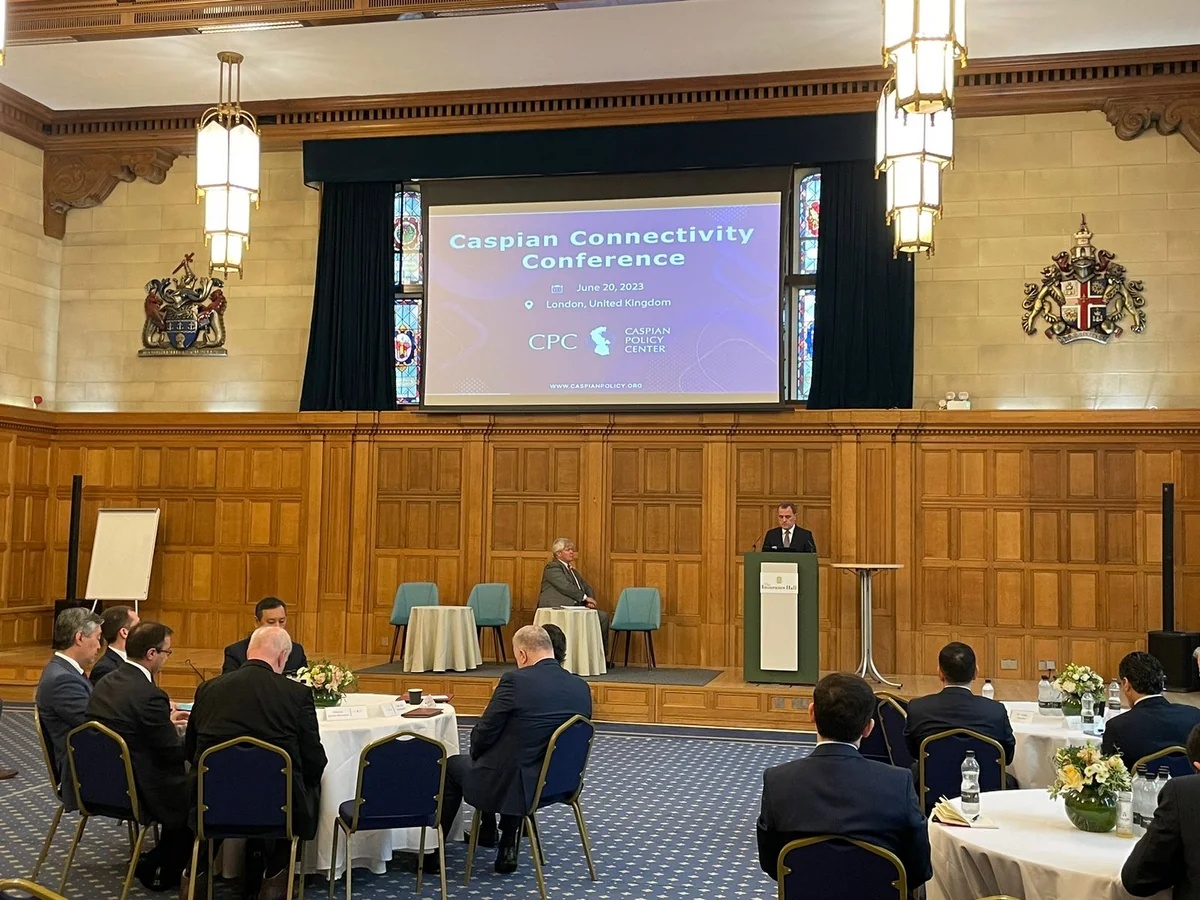 Azerbaijani FM attending Caspian Connectivity conference in London