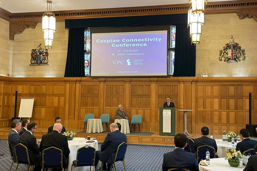 Azərbaycan XİN başçısı Londonda keçirilən “Caspian Connectivity” konfransında iştirak edib - YENİLƏNİB