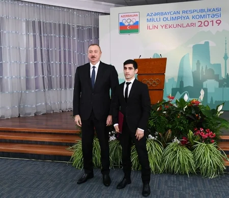 Prezident İlham Əliyev 2019-cu ilin idman yekunlarına həsr olunan mərasimdə iştirak edib - YENİLƏNİB