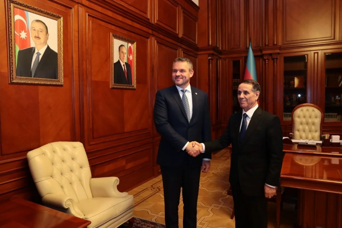 Azərbaycan və Slovakiyanın Baş nazirlərinin görüşü olub