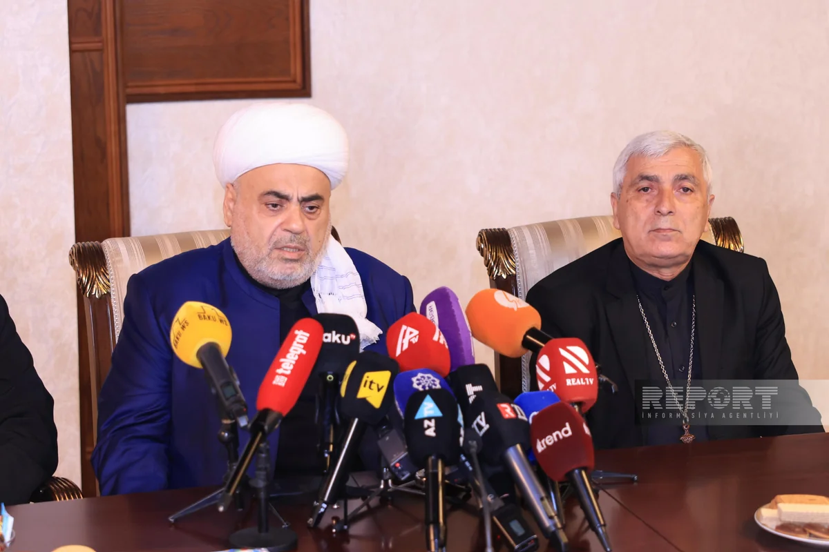 Şeyxülislam: Müəyyən zamanlarda bəzi qruplar dini məsələlərdə problem yaratmağa cəhd göstərib