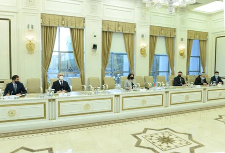  Sahibə Qafarova italiyalı deputatlarla görüşüb