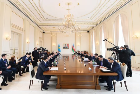 First meeting of Azerbaijan-Kazakhstan High Interstate Council kicks off