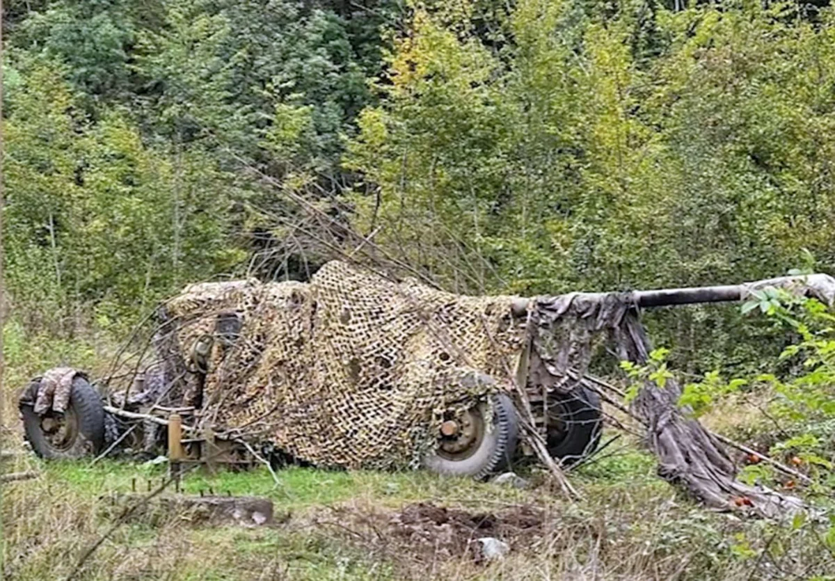 Military equipment, weapons and ammunition seized in Azerbaijan's Karabakh region