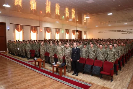 Hərbi Prokurorluq Vətən müharibəsi iştirakçıları ilə birlikdə tədbir keçirib