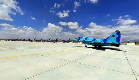 ВВС Азербайджана готовятся к учениям Анатолийский орел – 2021