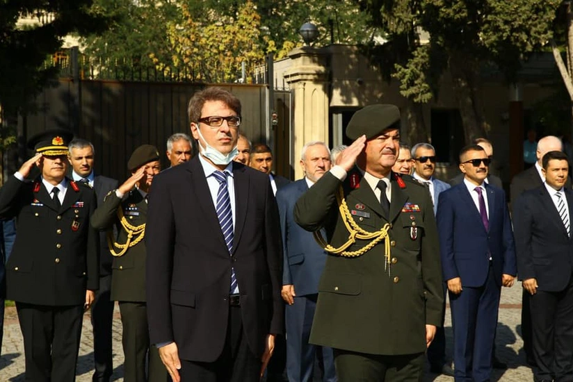 Türkiyə səfirliyində Zəfər Bayramı qeyd edilib