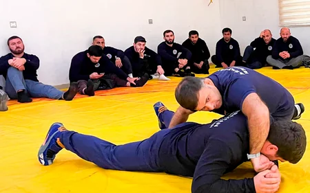 Güləş Federasiyasının məşqçilərin ümumrespublika seminarı davam edir