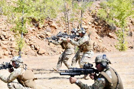 Joint exercises involving Azerbaijani and Turkish Naval Special Forces end