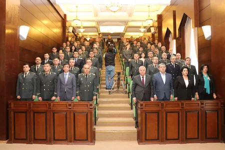 Hərbi Prokurorluqda Ümummilli Liderin anadan olmasının 101-ci ildönümü münasibətilə tədbir keçirilib