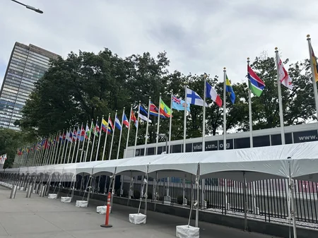 UN headquarters preparing to welcome world leaders