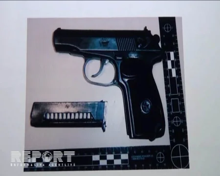 Mingəçevirdə silahlı şəxs saxlanılıb - FOTO