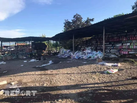 Gürcüstanda azərbaycanlı ticarətçiyə 30 min dollardan çox ziyan dəyib - FOTO