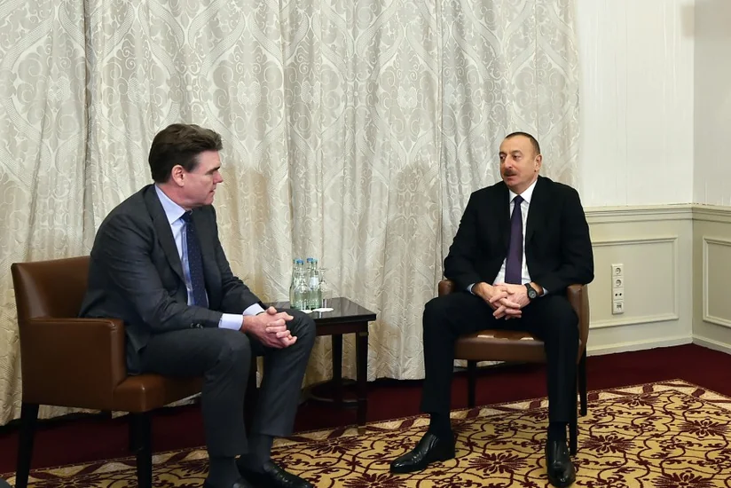 President Ilham Aliyev met with Chief Executive Officer of MAN SE in Munich
