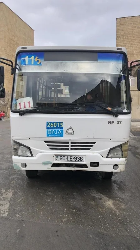 Bakıda daha bir marşrut xəttində yeni avtobuslar