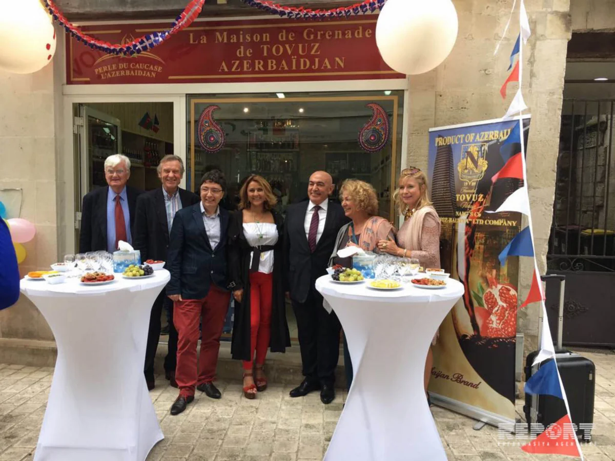 Fransanın Konyak şəhərində Tovuz Nar Evi açılıb - FOTO