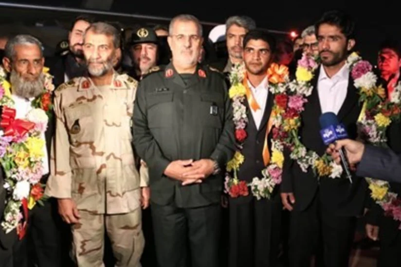 Пятеро из 12 похищенных иранских пограничников возвращены на родину