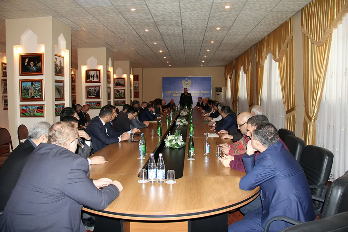 Deputy defence minister meets with mass media representatives