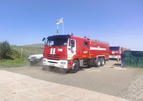 10 vehicles, 50-strong personnel of Ministry of Emergency Situations dispatched to Khankandi