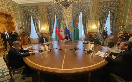 Moskvada Xəzəryanı ölkələrin XİN başçılarının görüşü olub, Ceyhun Bayramov çıxış edib - YENİLƏNİB-2