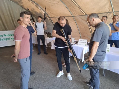 Mingəçevirdə “Şahin” hərbi-idman oyunlarının final mərhələsinə start verilib